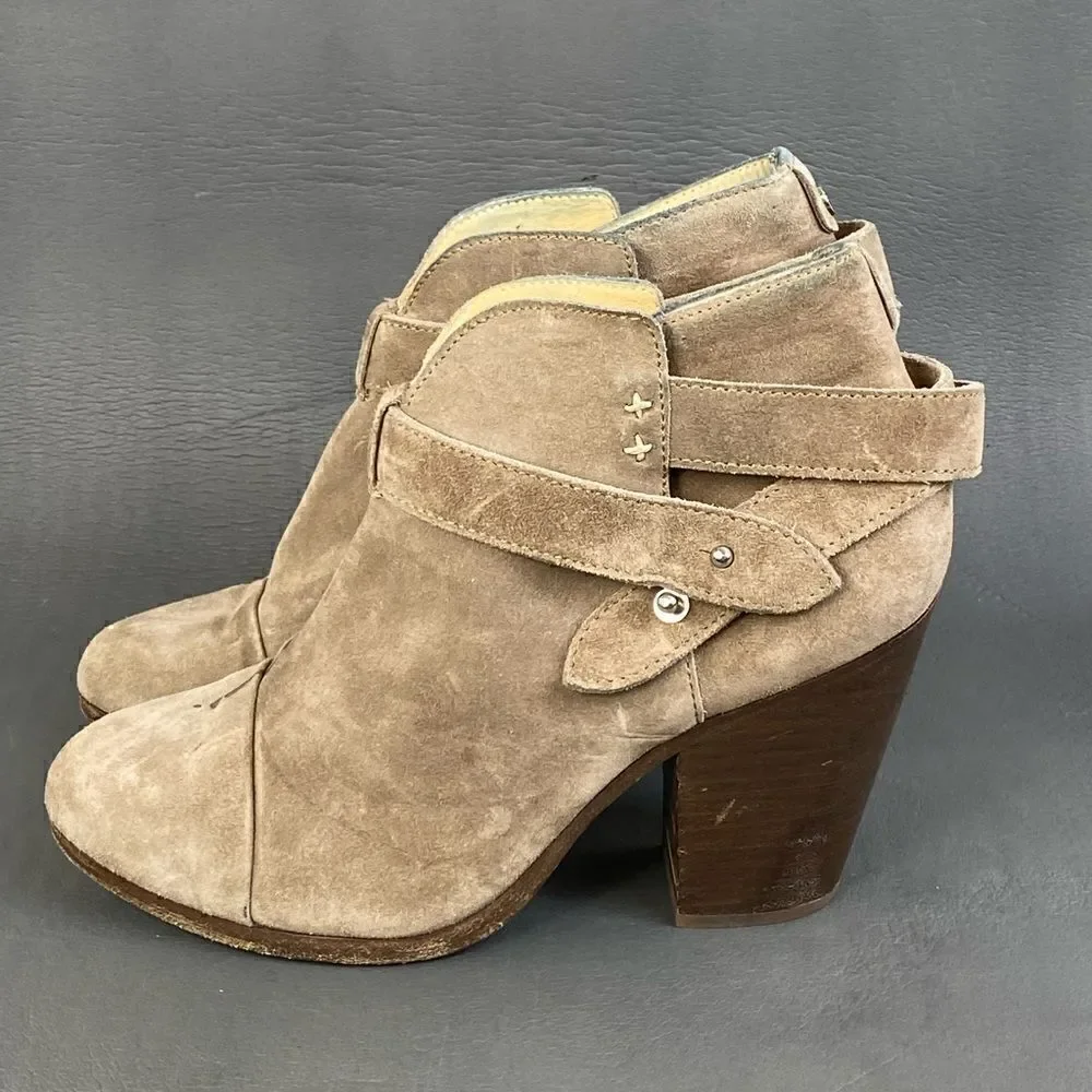Rag and bone suede harrow boots women size 6 (36.5)